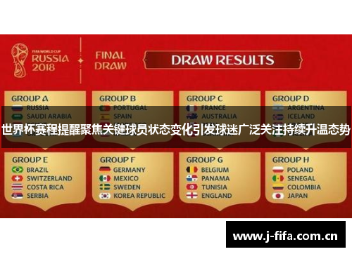 世界杯赛程提醒聚焦关键球员状态变化引发球迷广泛关注持续升温态势